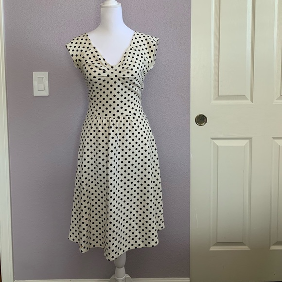 Polka Dot 9-H15 STCL Anthropologie Dress - Picture 1 of 7